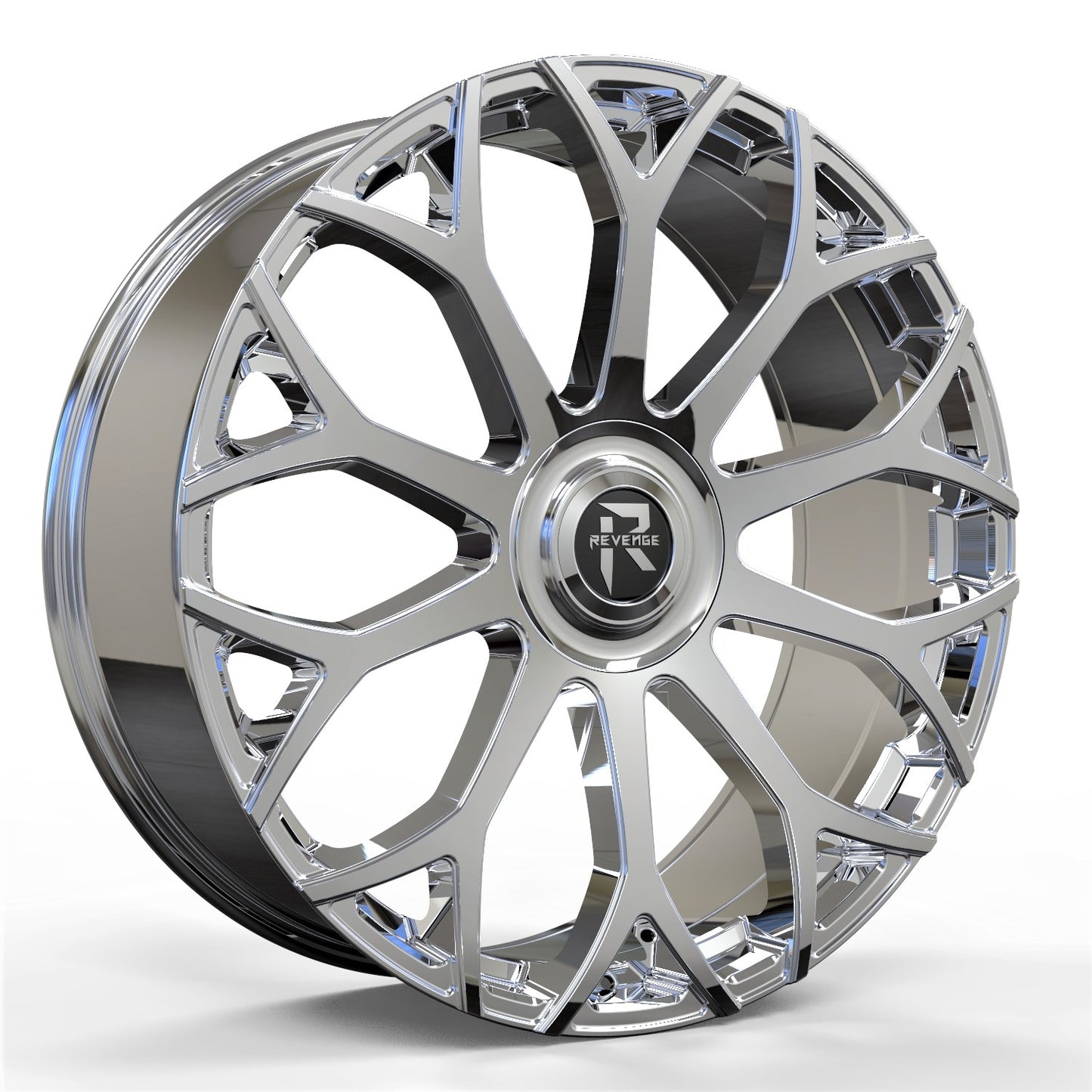 Revenge Wheels RL-105 Chrome 6x135,6x139.7 Size 24X9 25ET