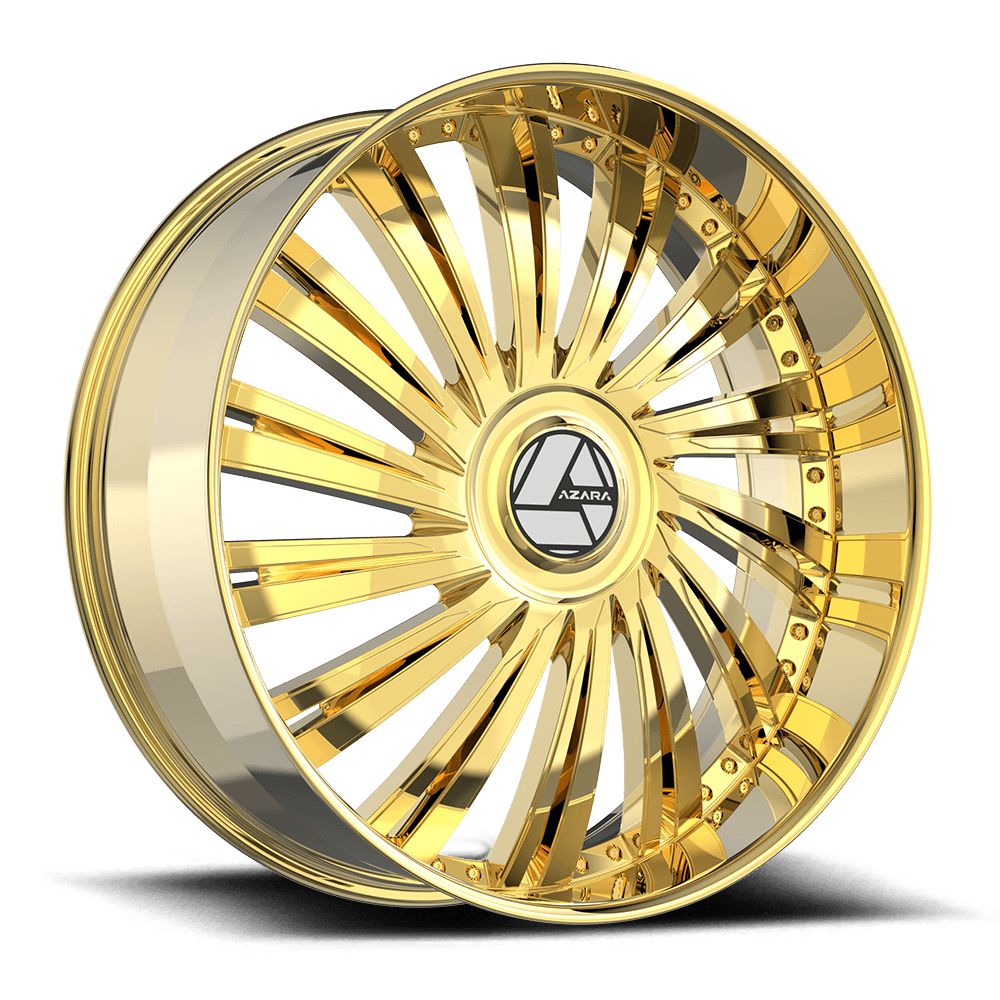 Azara AZX-102 22x8.5 5x112 5x114.3 +38 Cb 74.1 Nano Gold