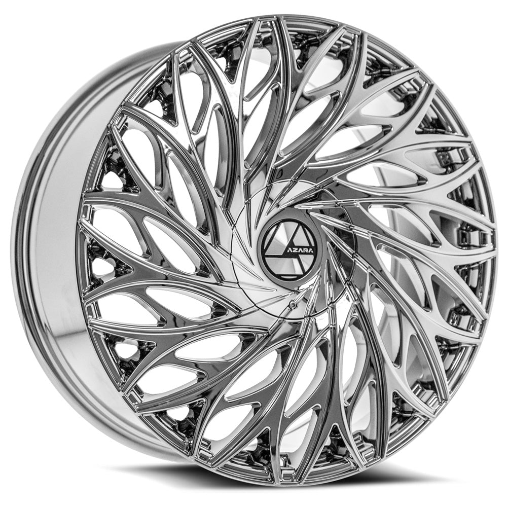 Azara AZA-525 18x8 5x112 5x114.3 +35 Cb 74.1 Nano Chrome