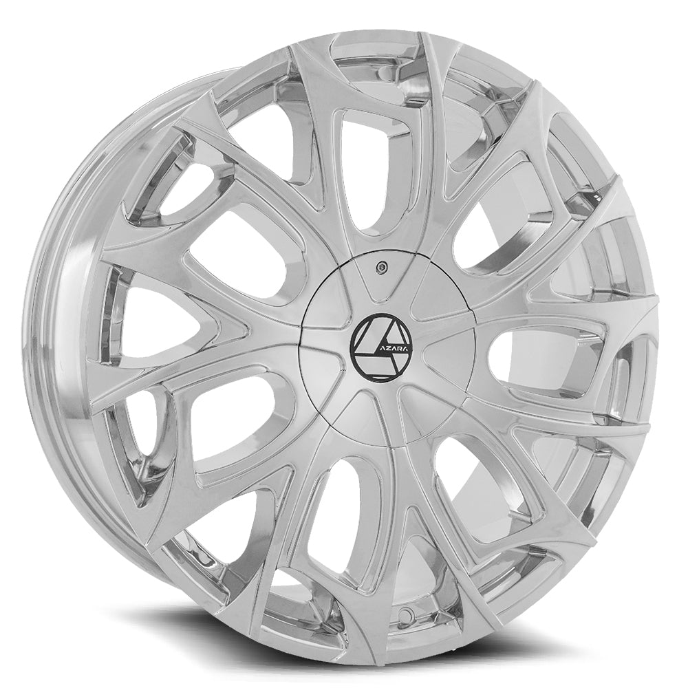 Azara Aza-512 22X8.5 5X114.3 5X120 +38 Cb 74.1 Nano Chrome