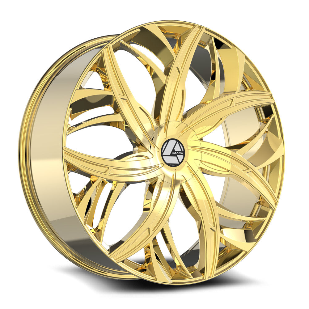 Azara AZA-541 22x9.5 5x115 5x120 +15 Cb 74.1 Gold