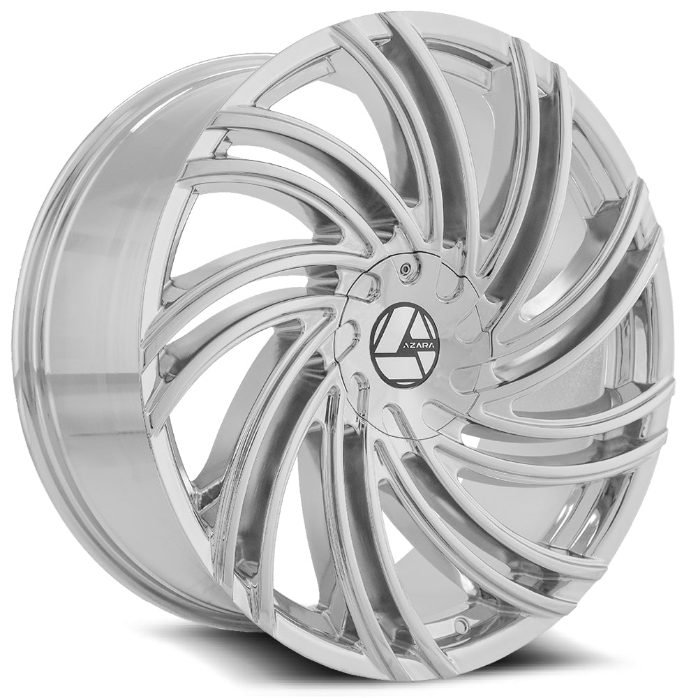 Azara Aza-514 22X8.5 5X112 5X114.3 +38 Cb 74.1 Chrome