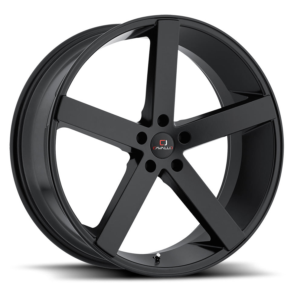 Cavallo CLV-C-5 18x8 5x120 +35 Cb 74.1 Gloss Black