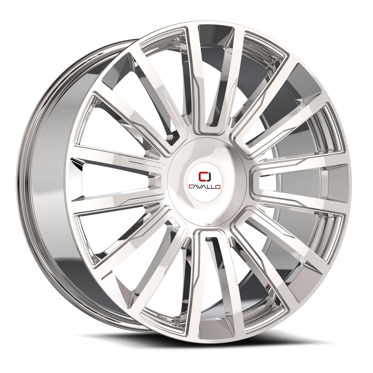 Cavallo CLV-47 24x9.0 Blank +18 Cb 78.1 Nano Chrome