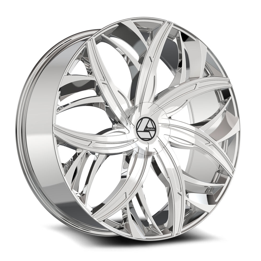 Azara AZA-541 20x8.5 5x112 5x114.3 +35 Cb 74.1 Nano Chrome