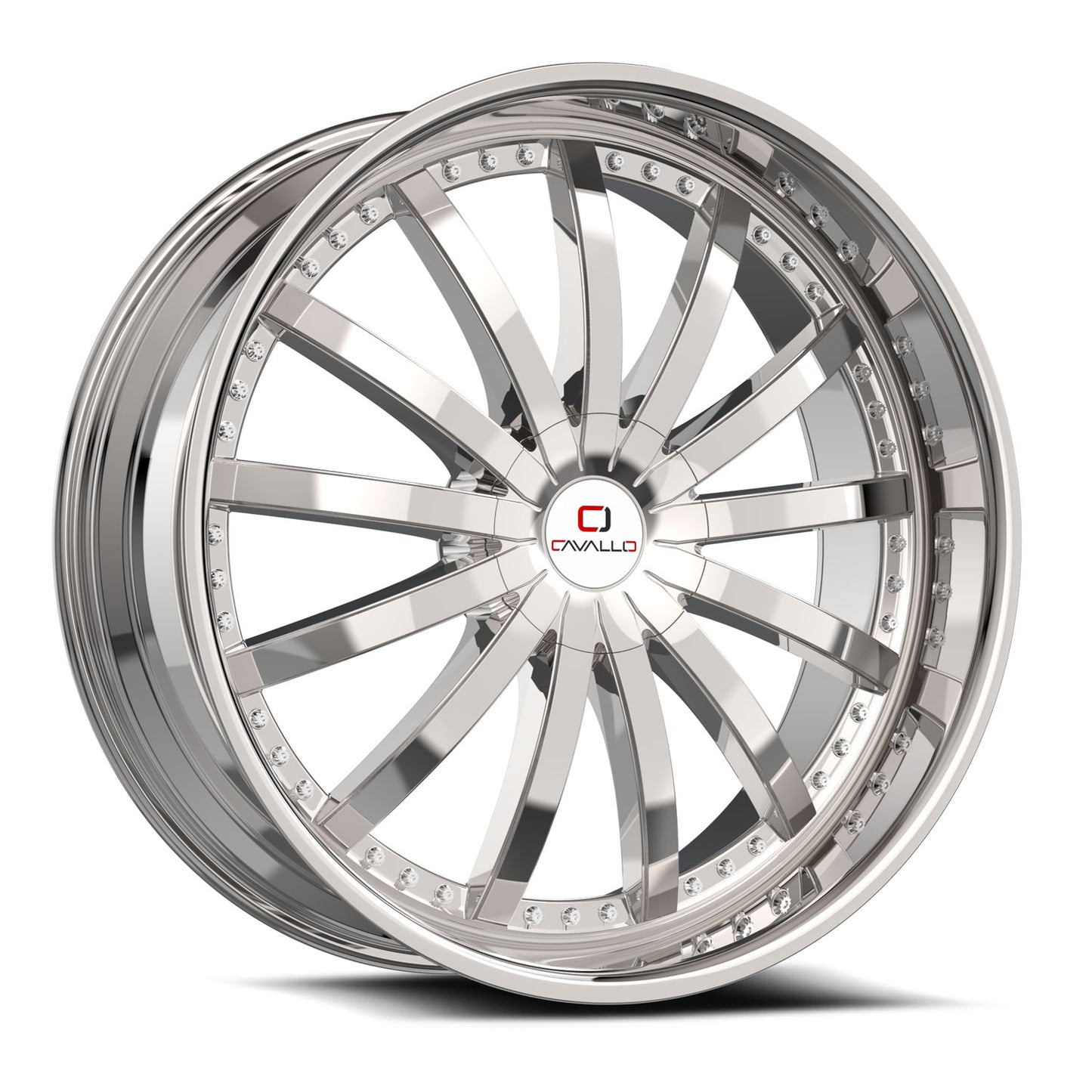 Cavallo CLV-53 24x9 Blank 5x/6x +18 Cb 78.1 Chrome