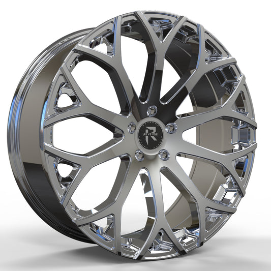 Revenge Wheels RL-105 Chrome 5x120 Size 22X9 35ET