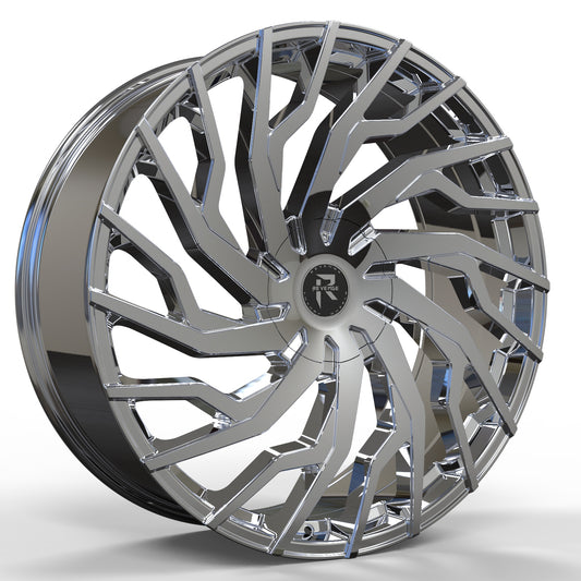 Revenge Wheels RL-101 Chrome 5x108,5x114.3 Size 22X8.5 35ET