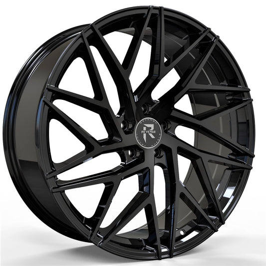 Revenge Wheels RL-102 Gloss Black 5x110 Size 20X8.5 35ET