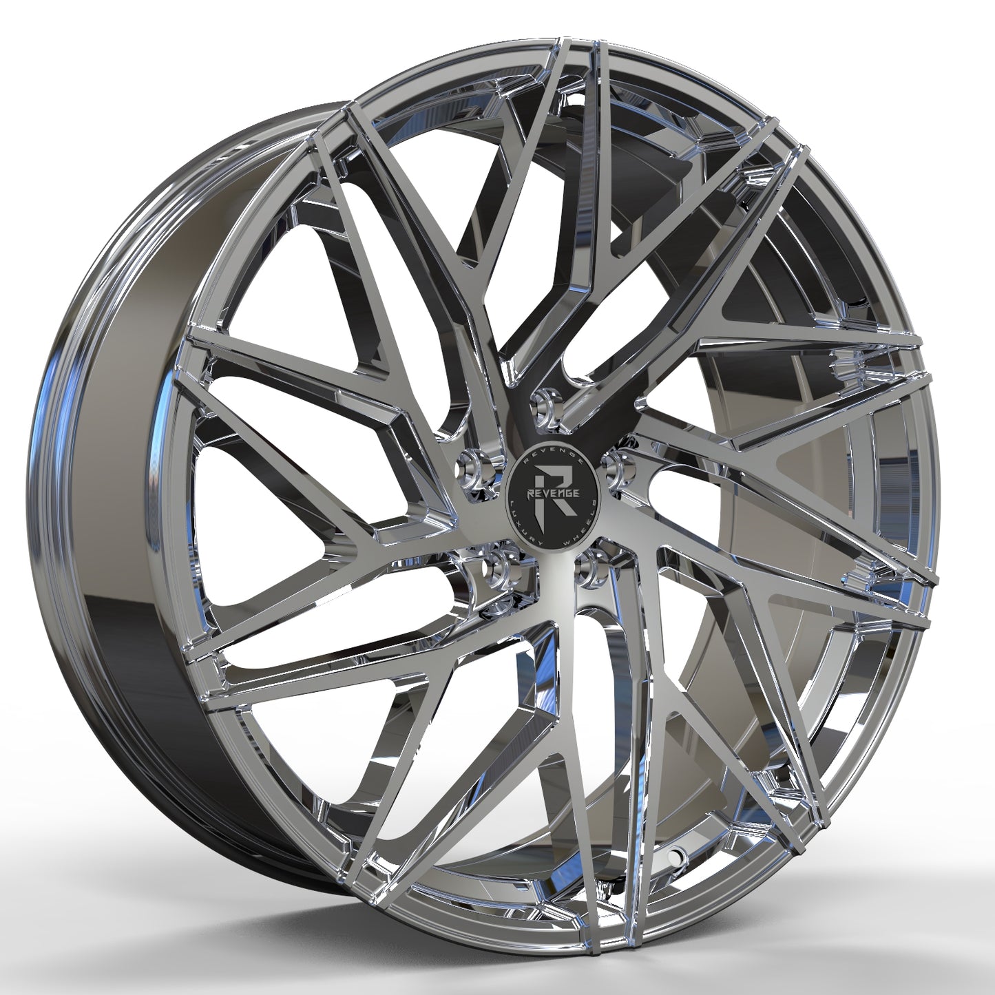 Revenge Wheels RL-102 Chrome 5x110 Size 20X8.5 35ET