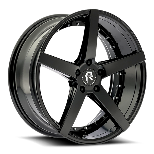 Revenge Wheels RL-103 Gloss Black 5x112 Size 20X8.5 35ET