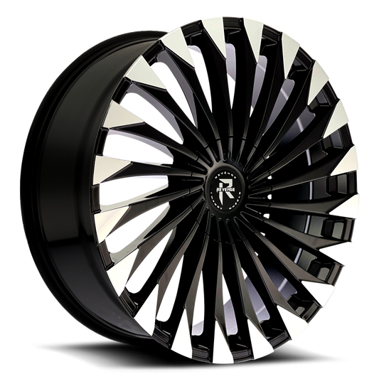 Revenge Wheels RL-106 Black Machined 5x127,5x139.7 Size 26X10 15ET