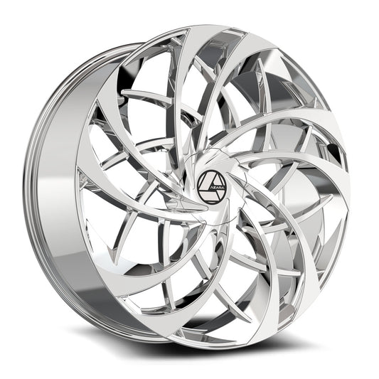 Azara AZA-540 18x8 5x112 5x114.3 +35 Cb 74.1 Nano Chrome