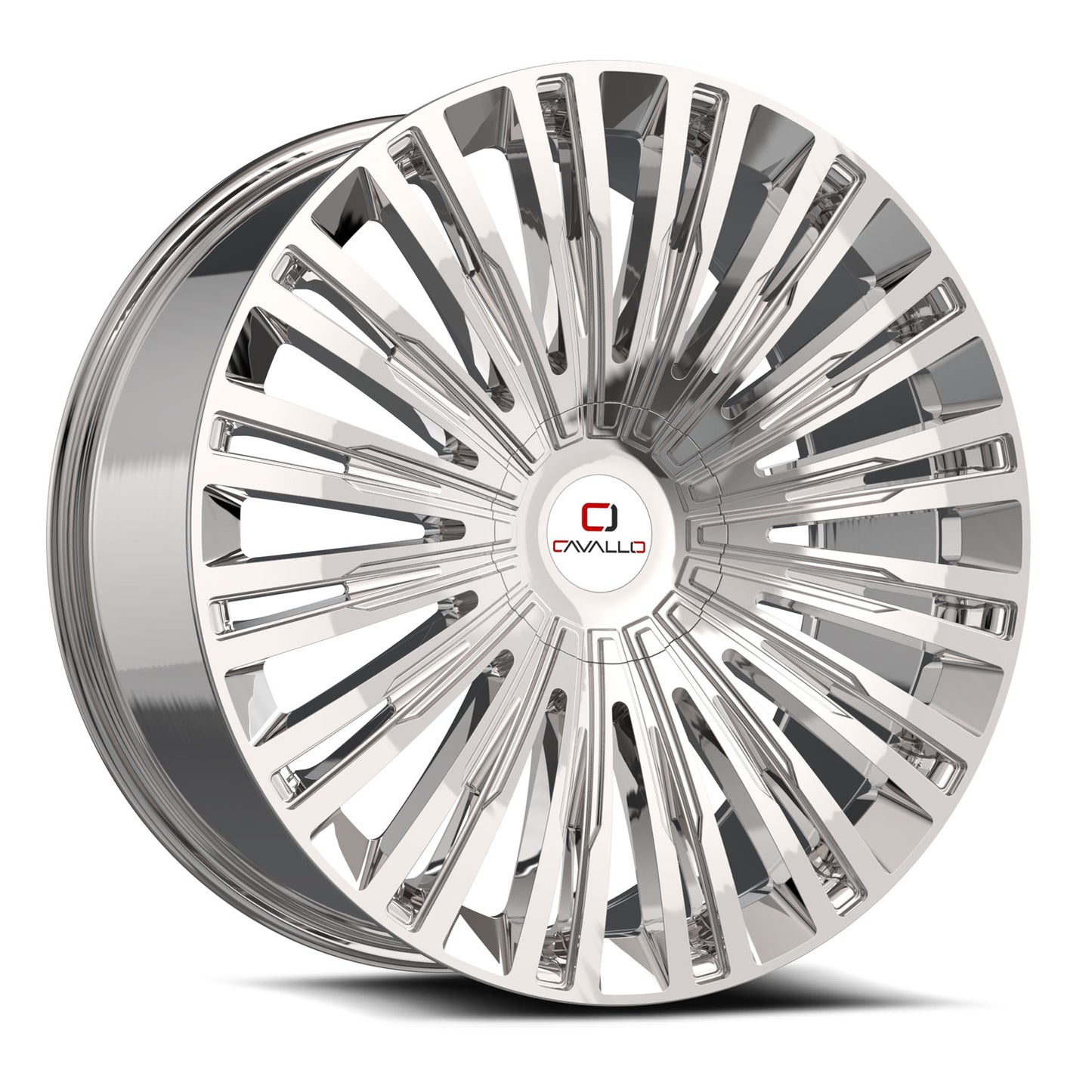 Cavallo CLV-48 24x9 5x115 5x120 +34 Cb 78.1 Chrome