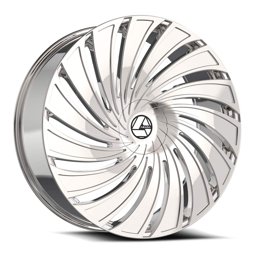 Azara AZA-533 20x8.5 5x110 5x114.3 +35 Cb 74.1 Gloss Black & Machined