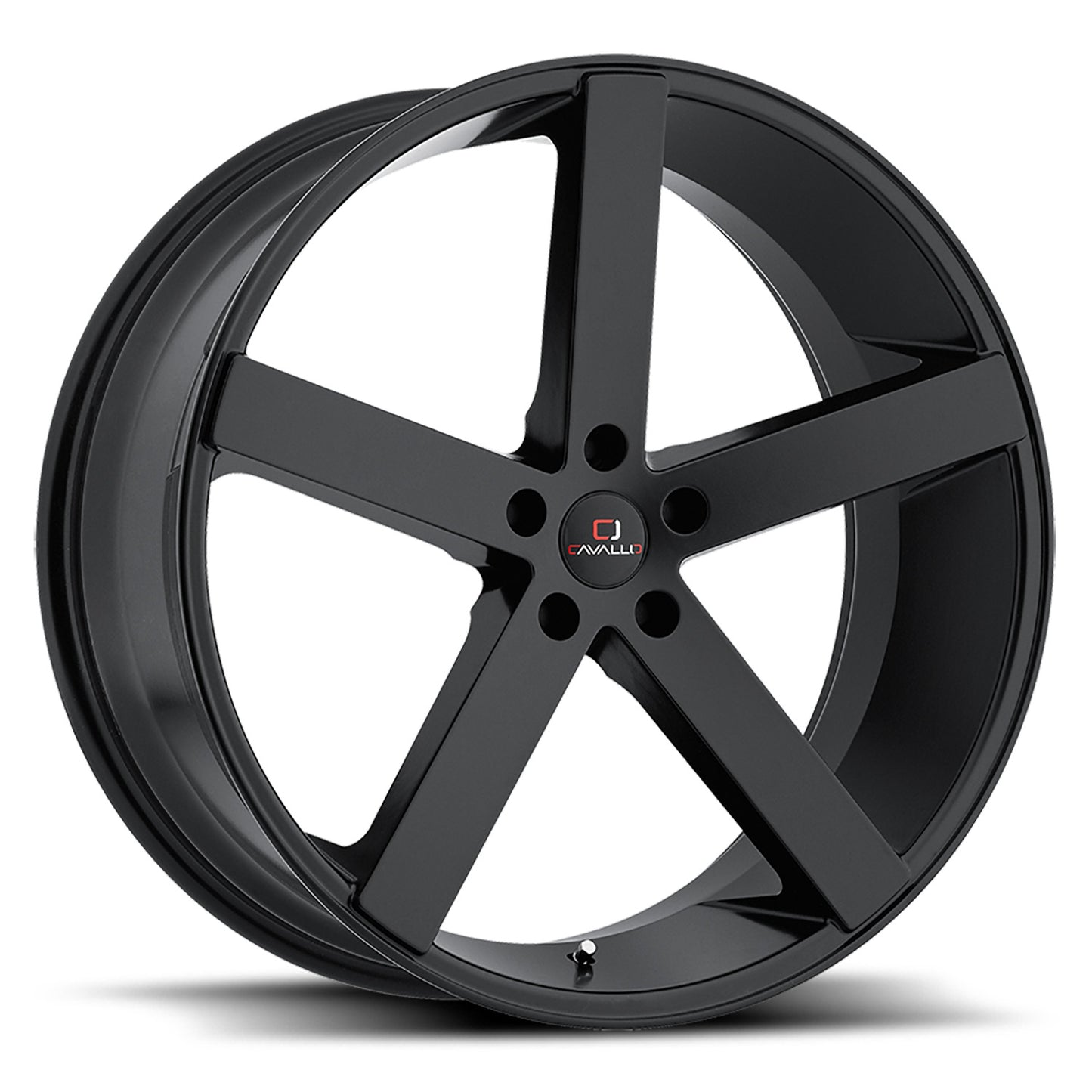 Cavallo CLV-5 22x9.0 5x120 +35 Cb 74.1 Gloss Black