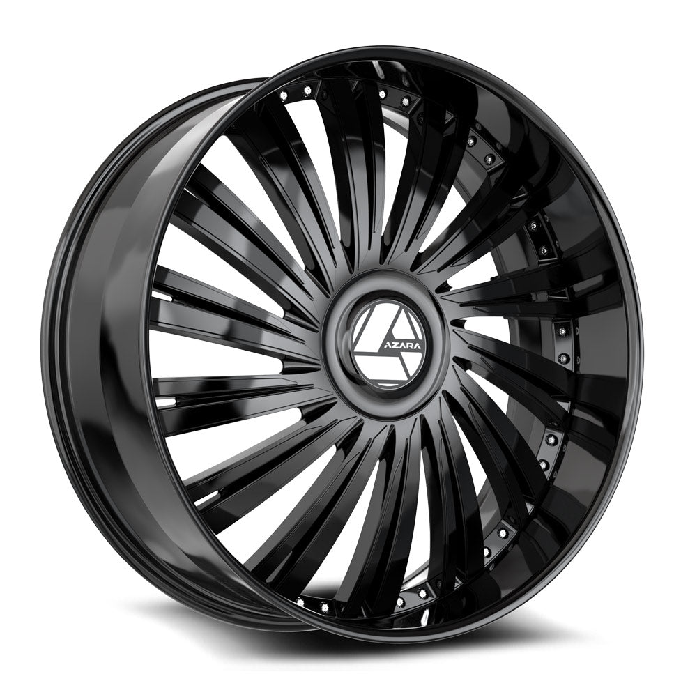 Azara AZX-102 24x9.0 5x115 5x120 +32 Cb 78.1 Gloss Black
