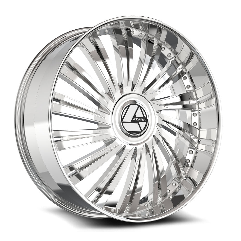Azara AZX-102 22x9.5 6x135 6x139.7 +22 Cb 108 Chrome