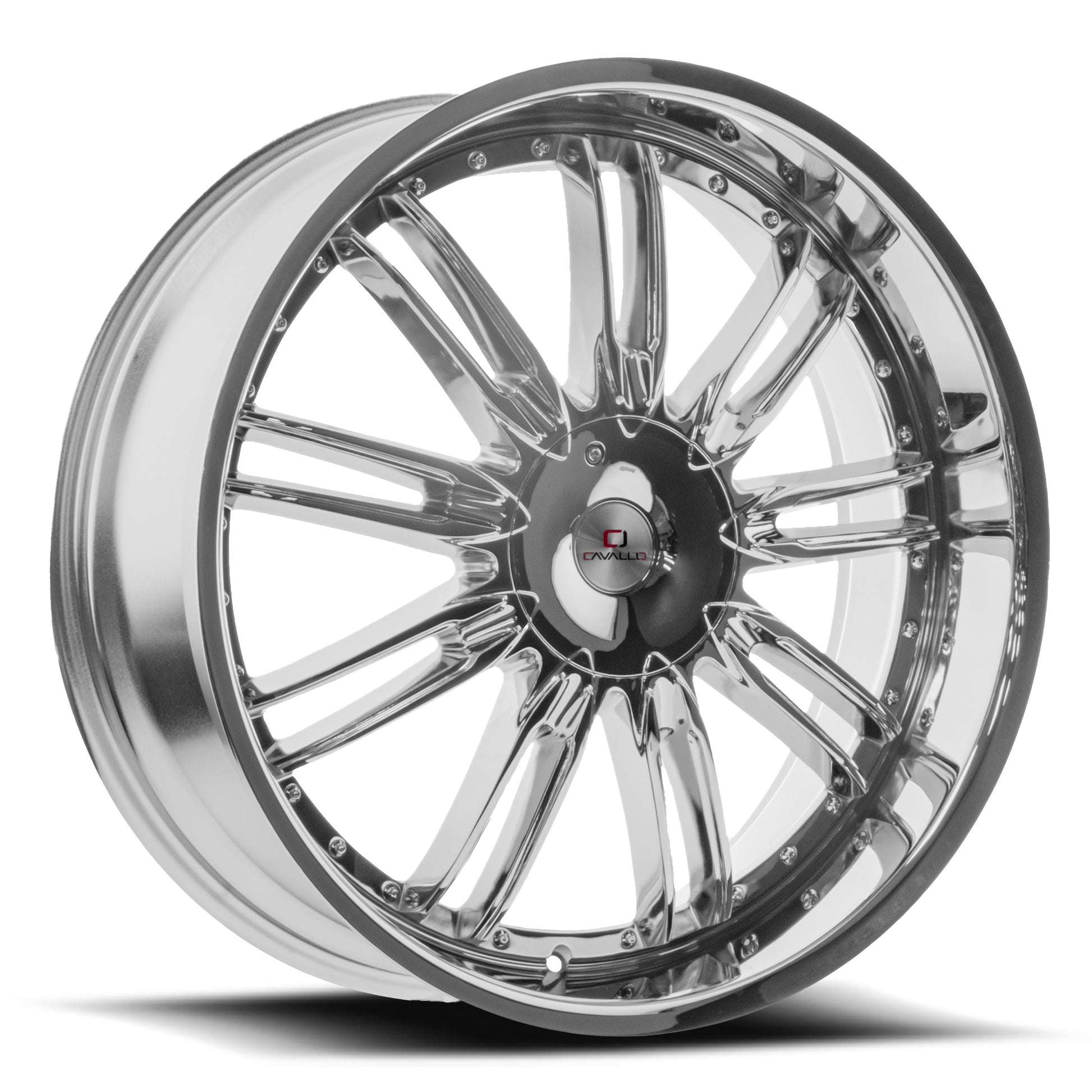 Cavallo CLV-54 22x9.5 5x115 5x120 +15 Cb 74.1 Nano Chrome