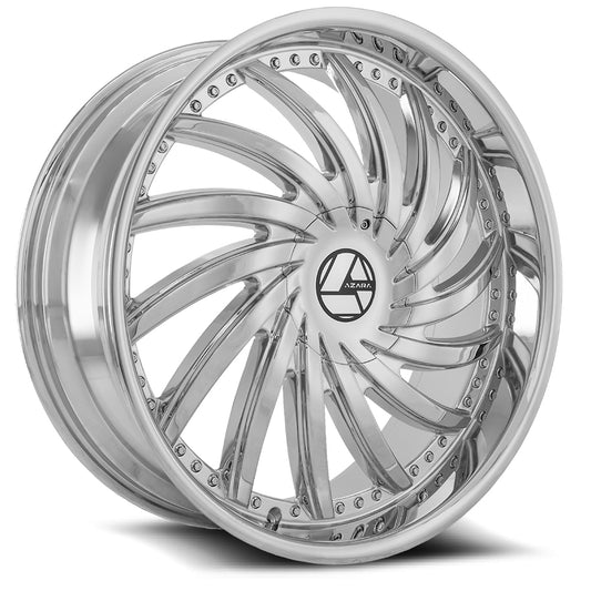 Azara AZA-508 18X8 5X114.3 5X120 +35 Cb 74.1 Nano Chrome