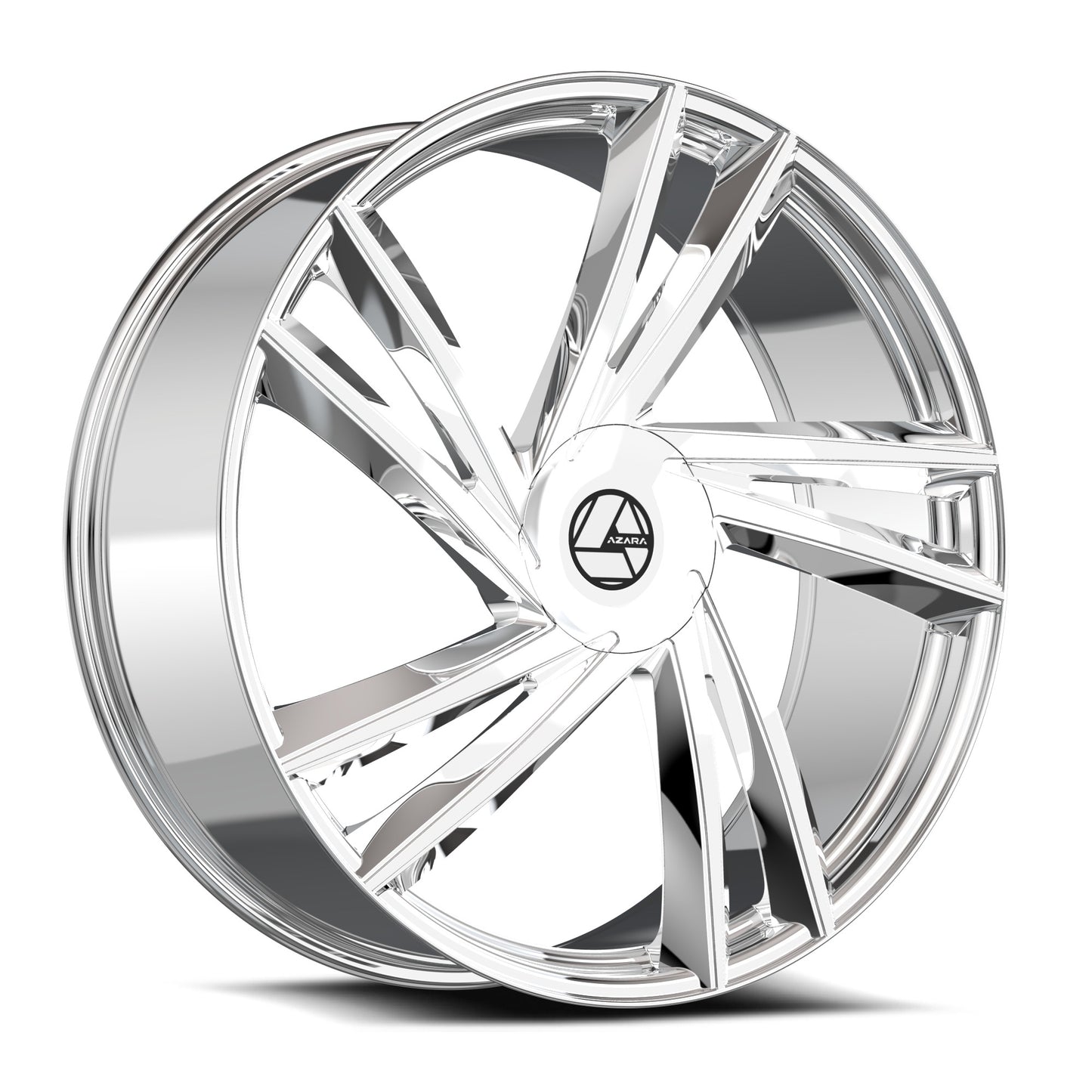 Azara AZA-529 22x9.5 5x115 5x120 +15 Cb 74.1 Nano Chrome
