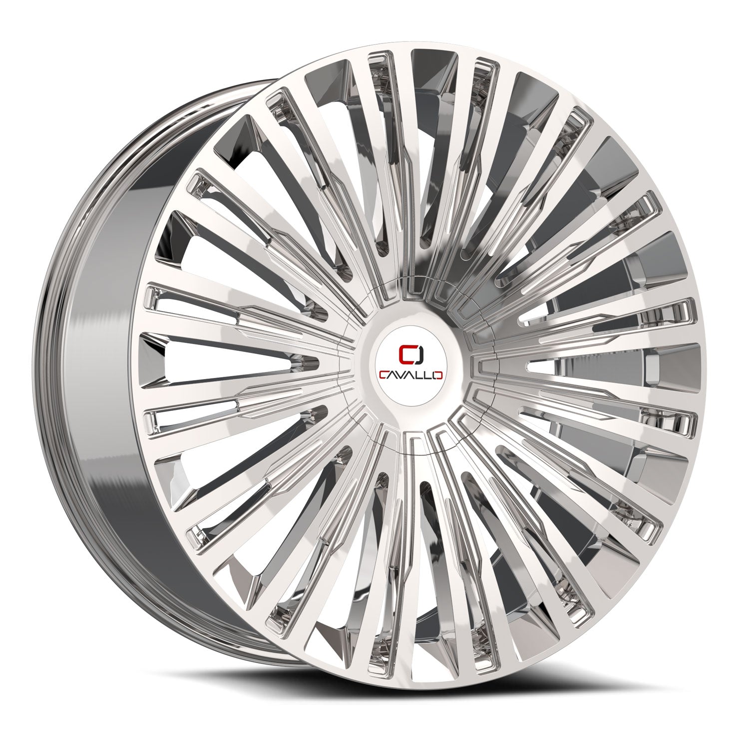 Cavallo CLV-48 26x9.5 Blank +18 Cb 78.1 Nano Chrome