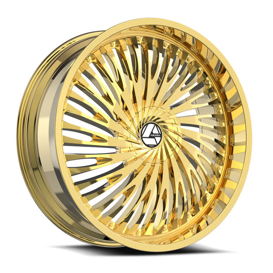 Azara AZA-526 24x9 5x115 5x120 +32 Cb 78.1 Nano Gold