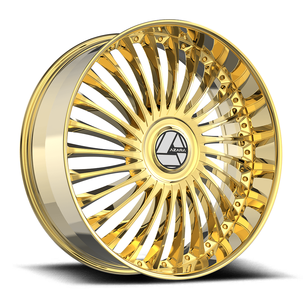 Azara AZX-103 30x9.5 6x135 6x139.7 +22 Cb 87.1 Gold Plated
