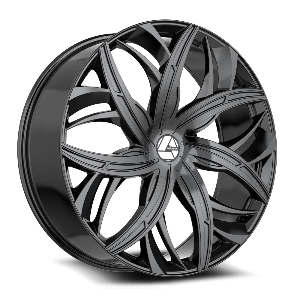 Azara AZA-541 22x9.5 5x115 5x120 +15 Cb 74.1 Gloss Black