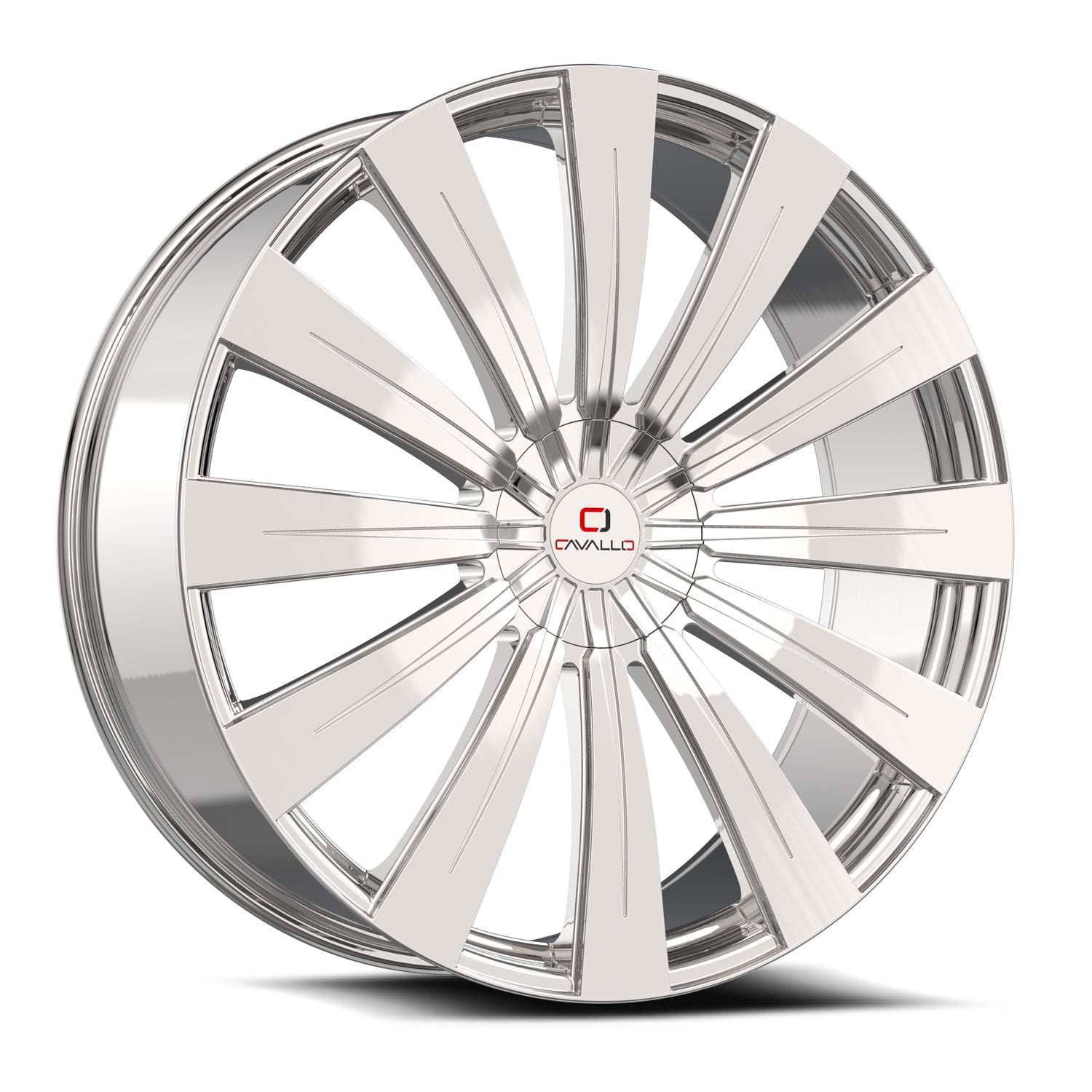 Cavallo CLV-49 26x9.5 Blank +18 Cb 78.1 Nano Chrome