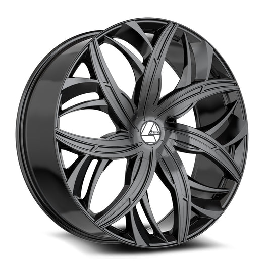 Azara AZA-541 18x8 5x112 5x114.3 +35 Cb 74.1 Gloss Black