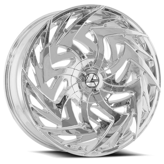 Azara Aza-520 24X9 5X115 5X120 +18 Cb 78.1 Chrome