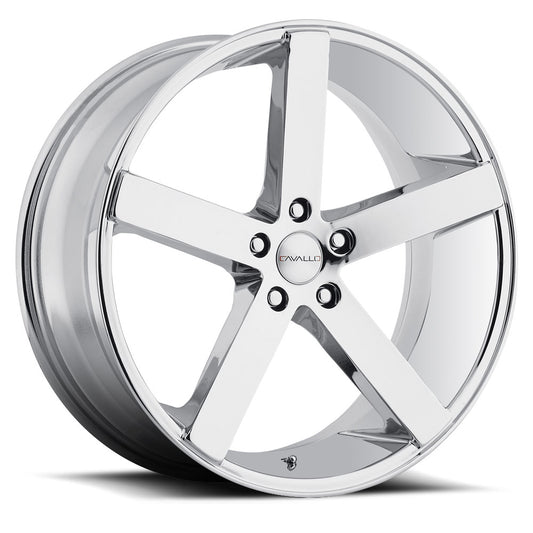 Cavallo CLV-5 24x9.0 Blank +35 Cb 74.1 Nano Chrome