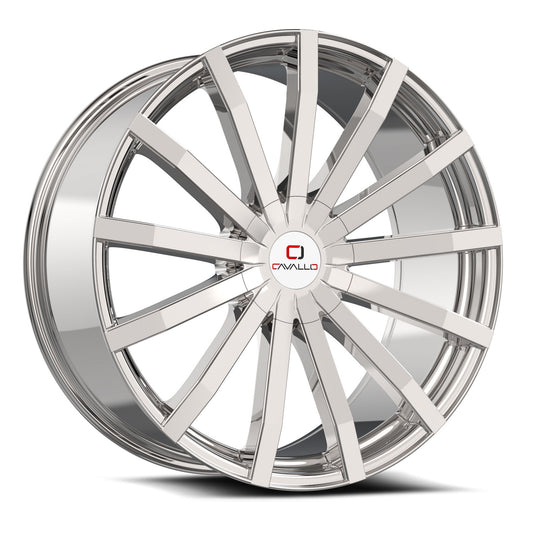 Cavallo CLV-52 26x9.5 Blank +18 Cb 78.1 Nano Chrome