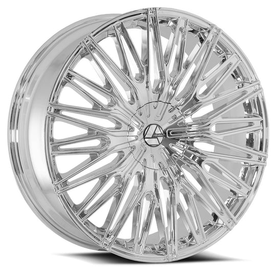 Azara Aza-522 22X9.5 5x108 +15 Cb 78.1 Nano Chrome