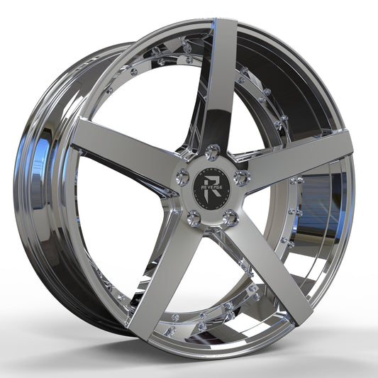 Revenge Wheels RL-103 Chrome 5x120 Size 20X8.5 35ET