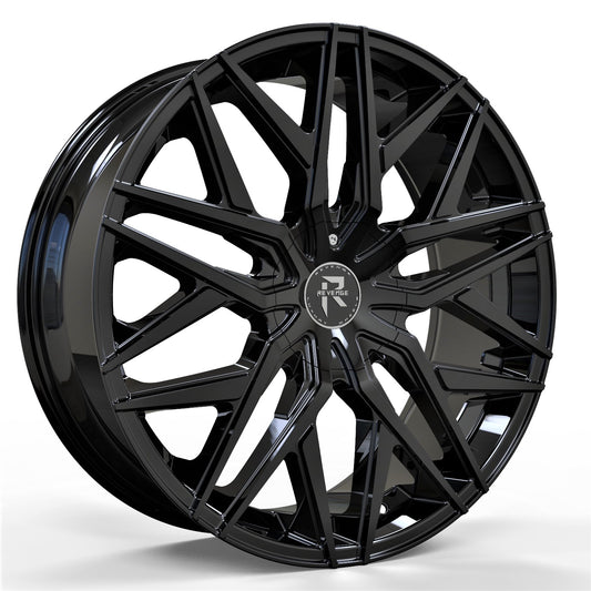 Revenge Wheels RL-104 Gloss Black 5x112,5x114.3 Size 22X8.5 35ET