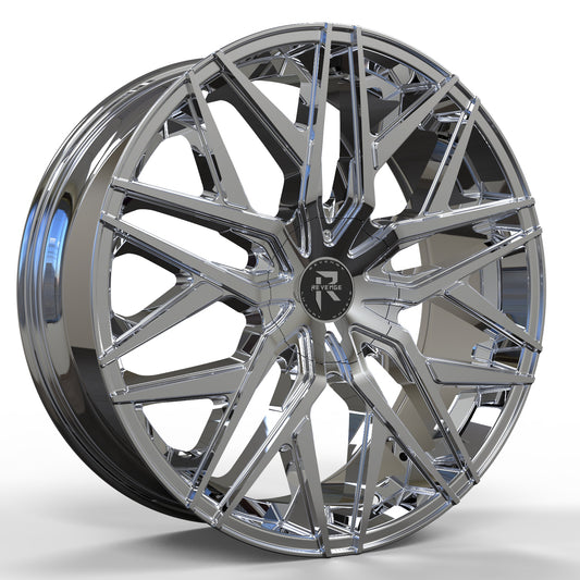 Revenge Wheels RL-104 Chrome 5x120,5x114.3 Size 20X8.5 35ET