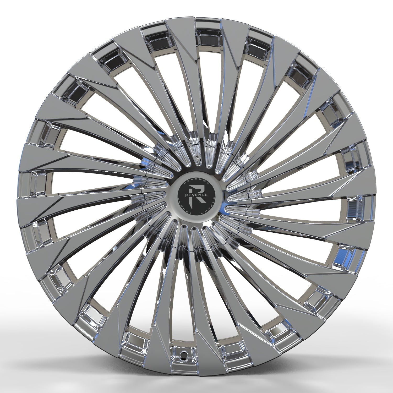 Revenge Wheels RL-106 Chrome 5x108,5x114.3 Size 20X8.5 35ET